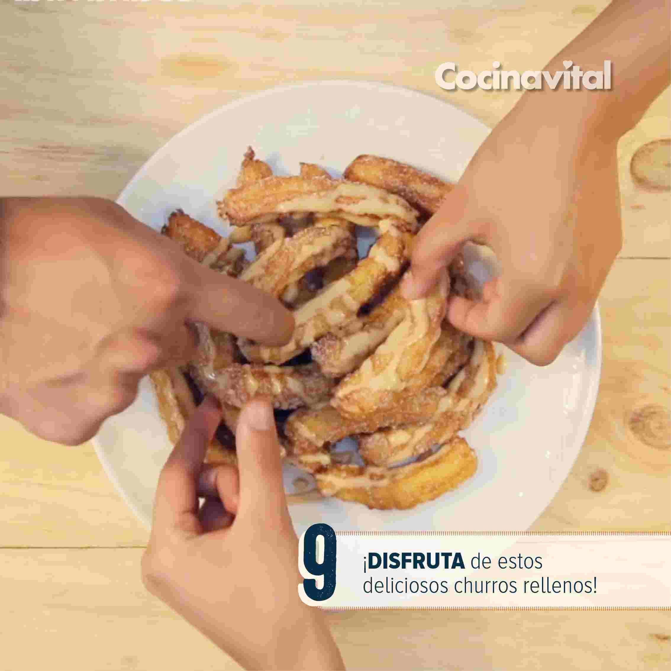 Disfruta de un churro casero