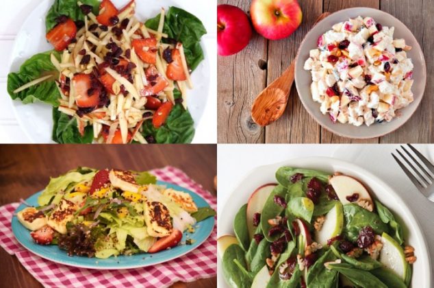 Recetas de ensaladas con frutas ¡Fáciles, frescas y saludables!