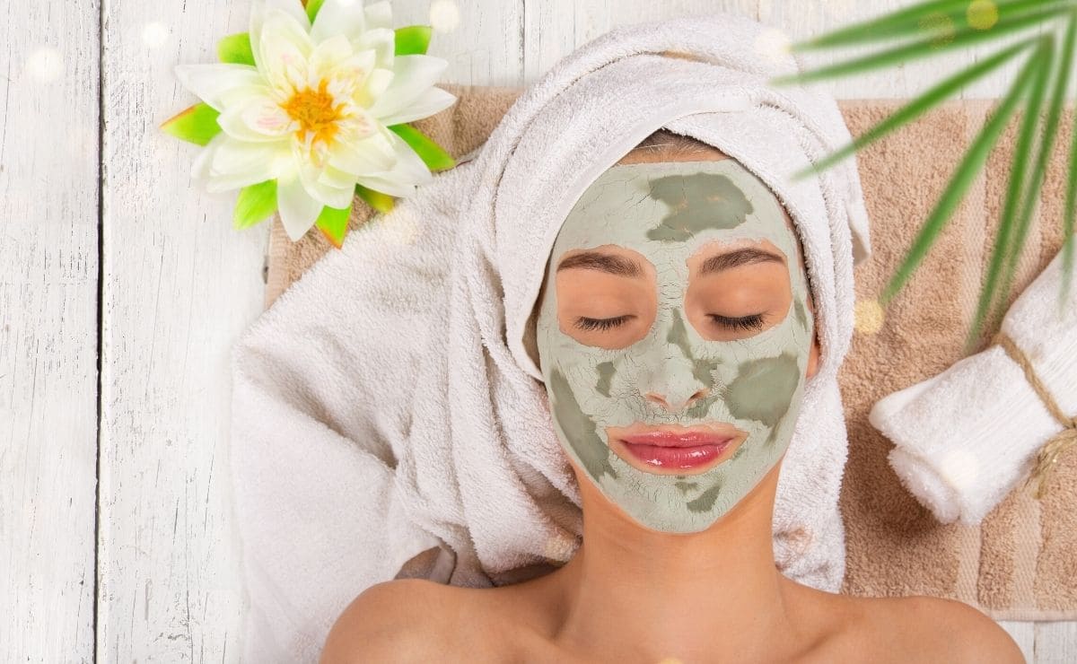 mascarilla de té verde para la piel