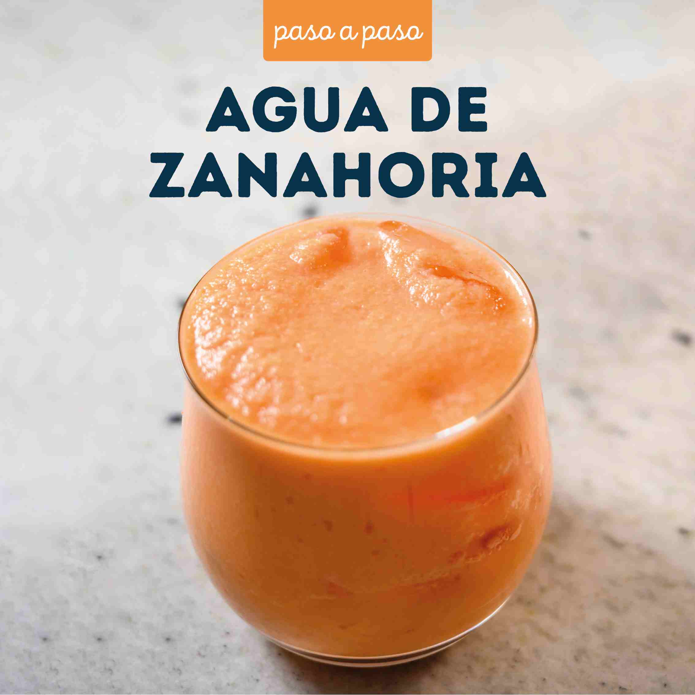 Receta Agua de zanahoria