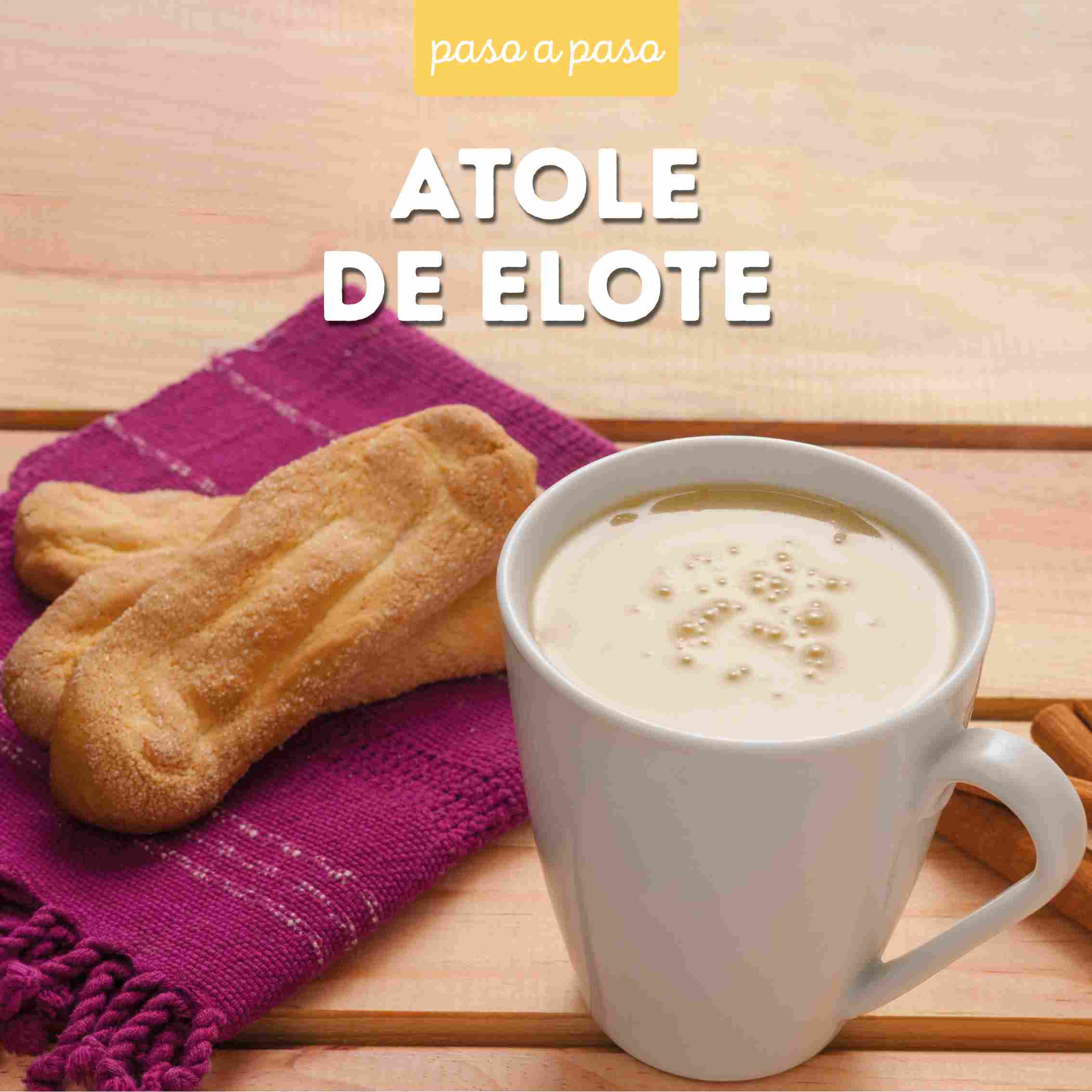 Receta Atole de Elote