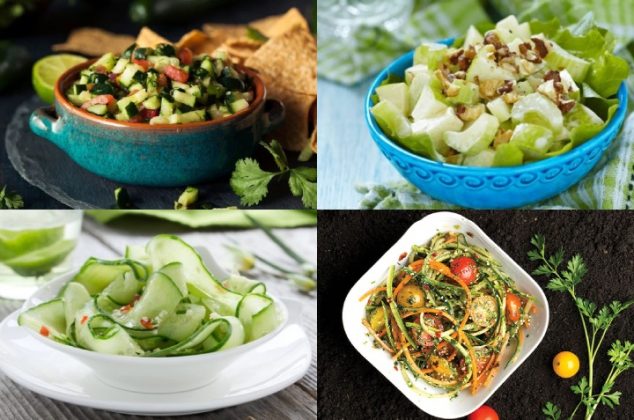 10 recetas con pepino refrescantes para cada día de la semana