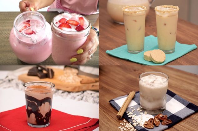 5 recetas de aguas cremosas y refrescantes para el calorón