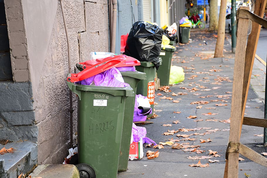 Cómo eliminar el mal olor del bote de basura 