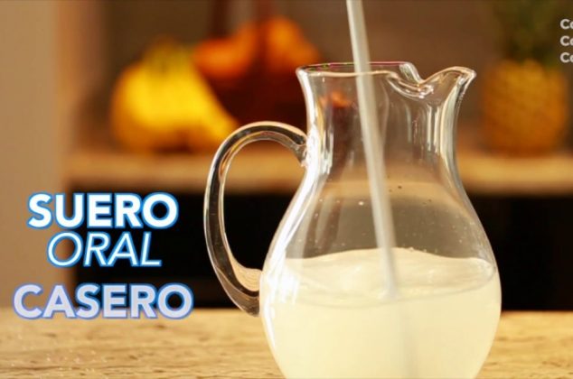 Cómo hacer vida suero oral casero con 5 ingredientes