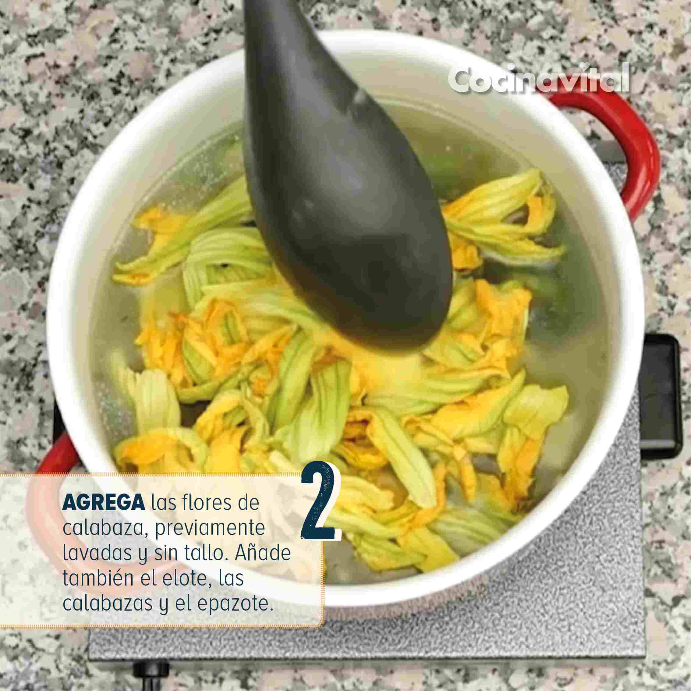 Sigue la receta y prepara sopa de la milpa