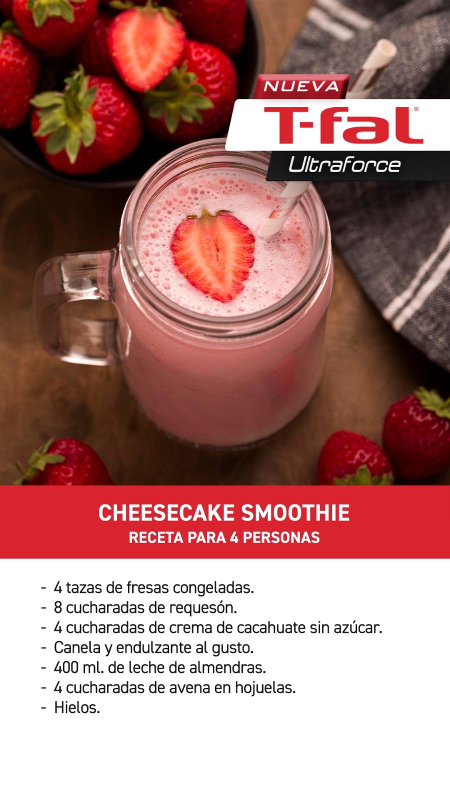 cheesecake de smoothie