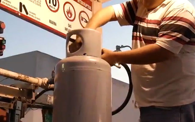 fraudes al llenar el tanque de gas