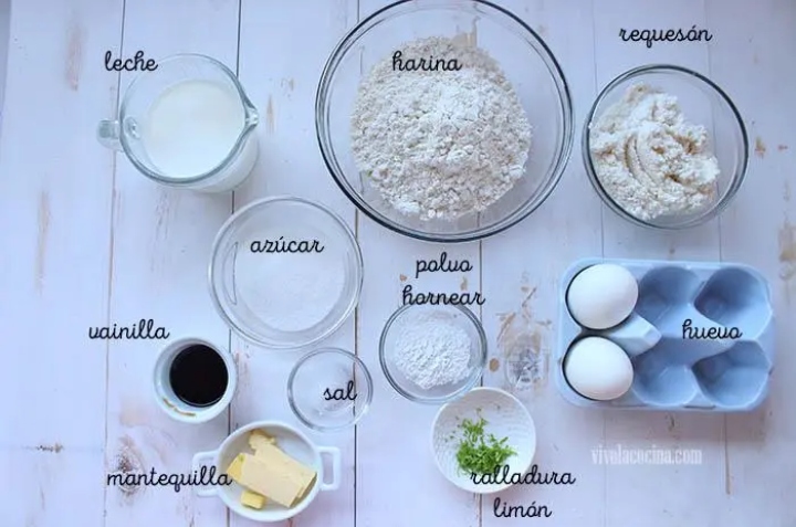 ingredientes para harina para hot cakes