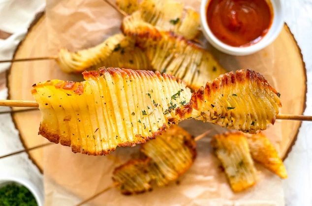 Papas acordeón: Una receta fácil y divertida de preparar