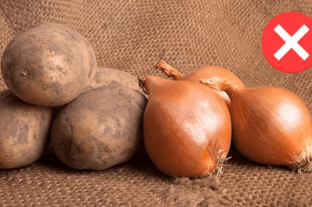 Descubre por qué no debes guardar las papas y cebollas juntas