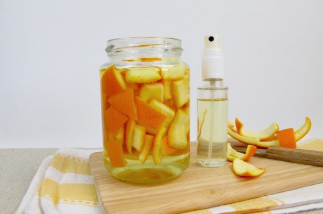4 problemas domésticos que solucionas con ralladura de naranja y vinagre