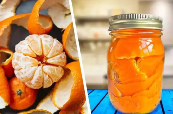 ralladura de naranja y vinagre 