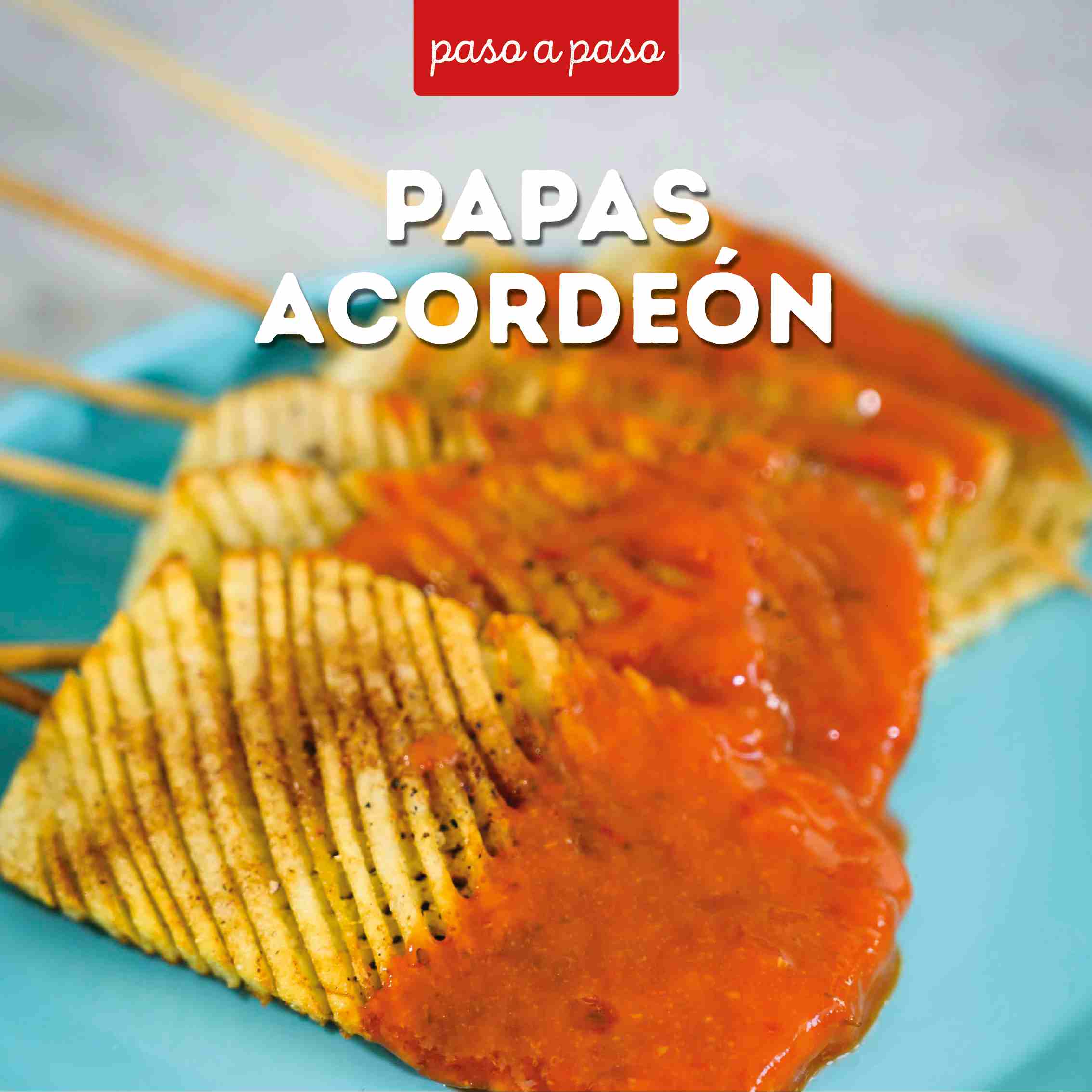 Receta Papas acordeón