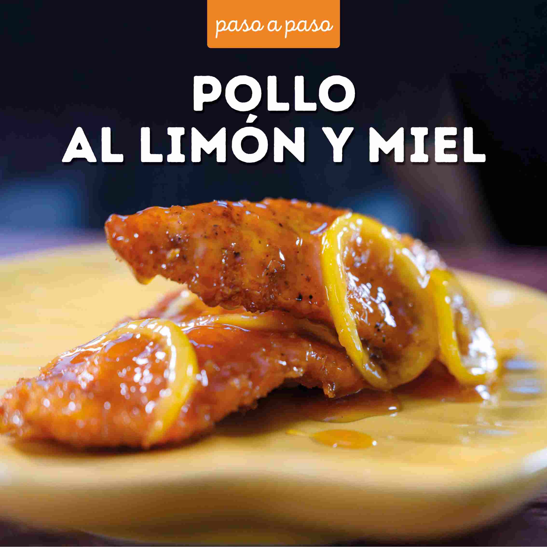 Receta Pollo al limón y miel 