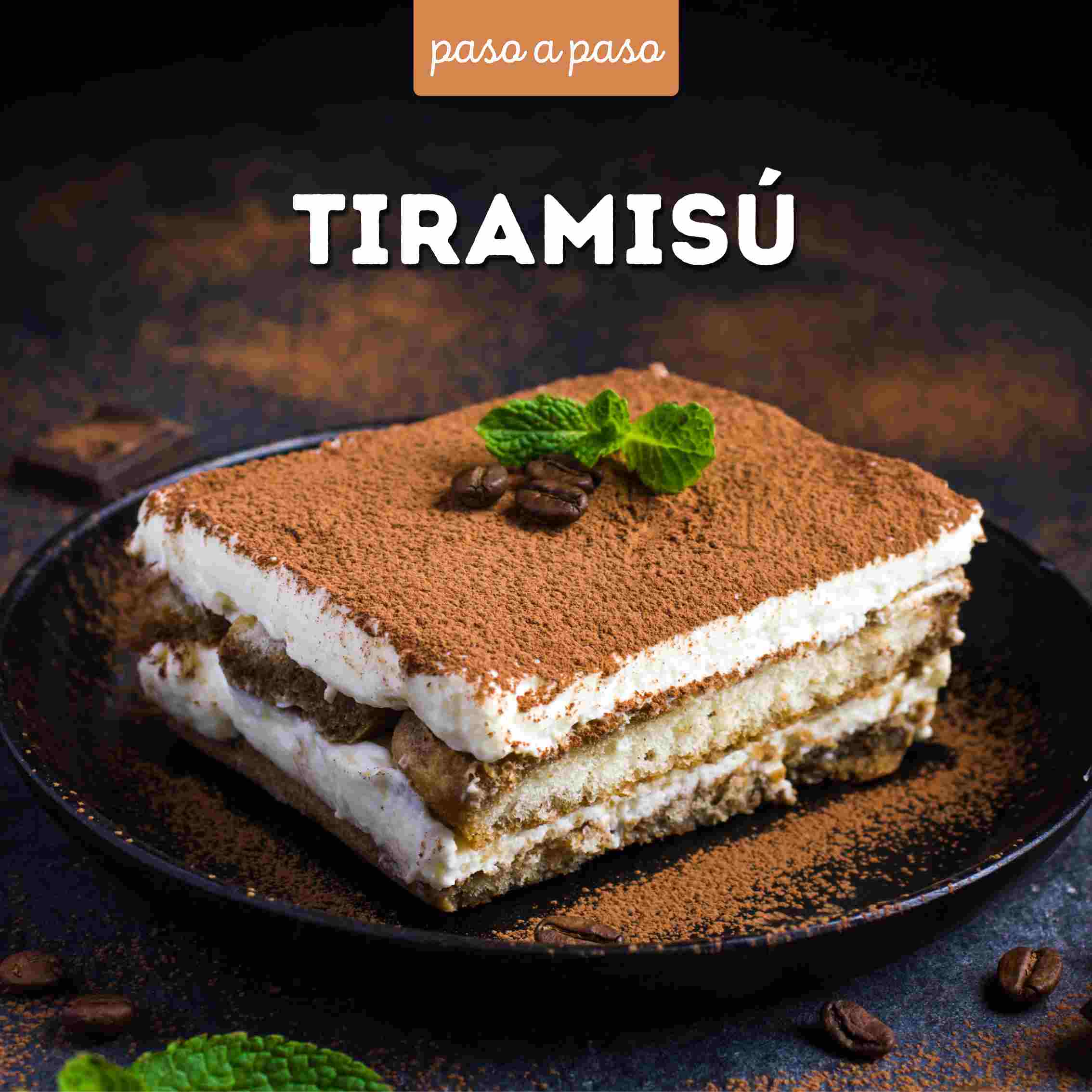 Receta Tiramisú