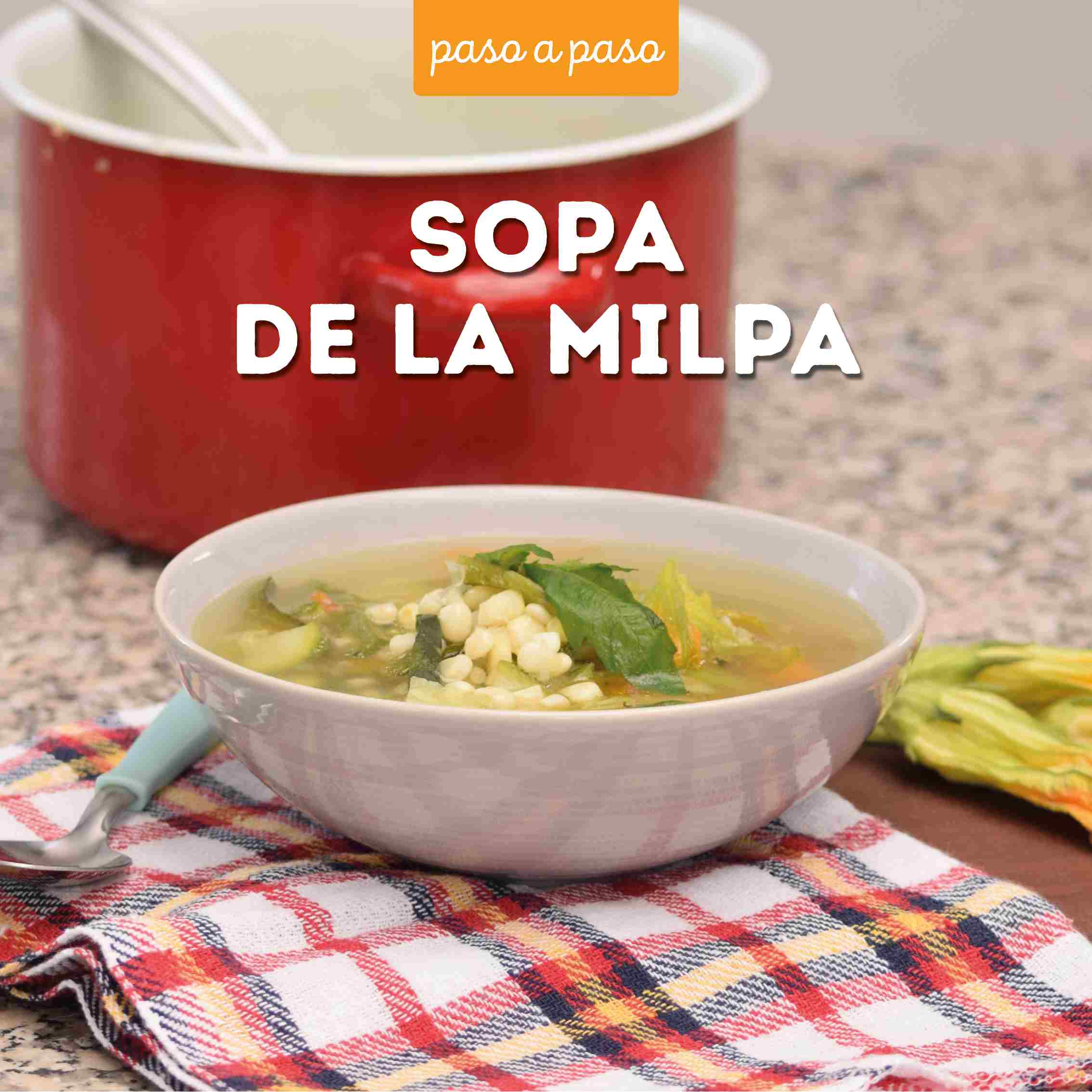 Receta Sopa de la Milpa