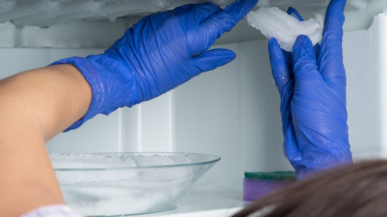 escarcha en el refrigerador 