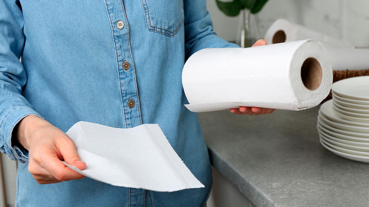 usos de las toallas de papel de cocina