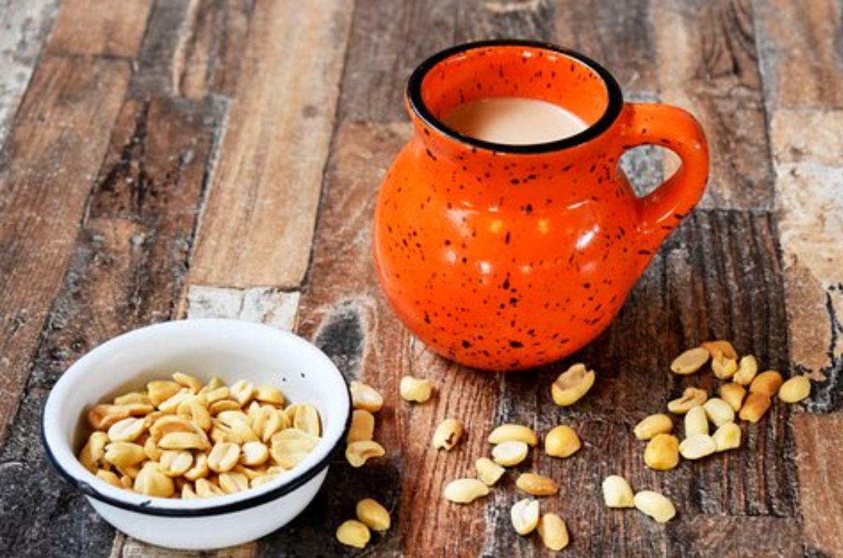 atole de cacahuate 