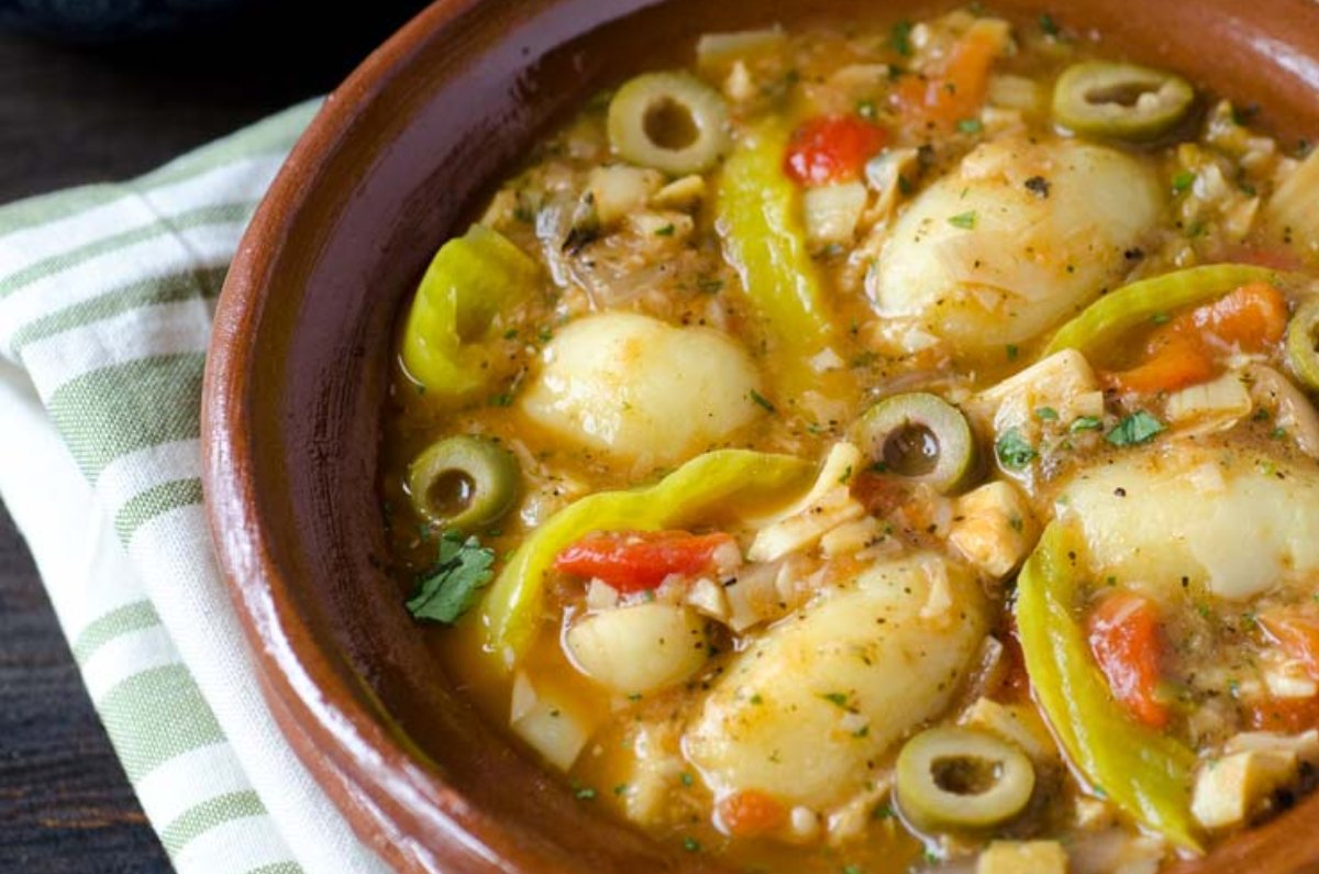 bacalao vegetariano