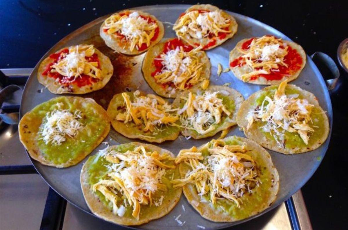 chalupas poblanas receta