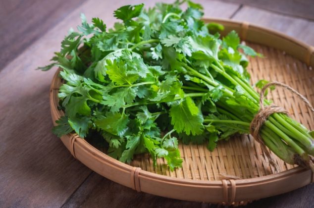 ¿Cuál es la forma correcta de lavar y desinfectar el cilantro?