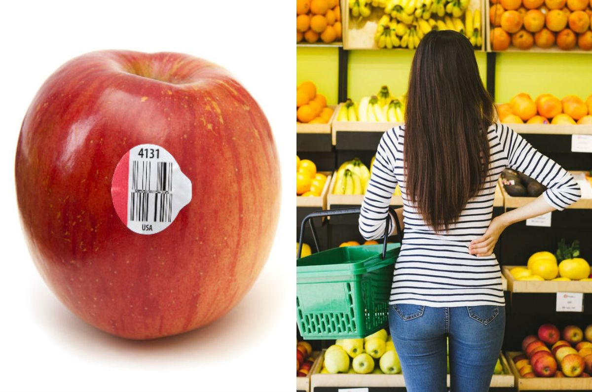 ¿Qué significan las etiquetas de las frutas y verduras?