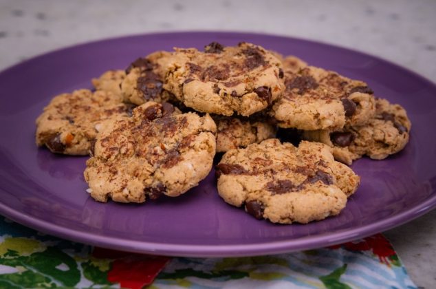 Galletas con chispas de chocolate ¡Receta saludable!