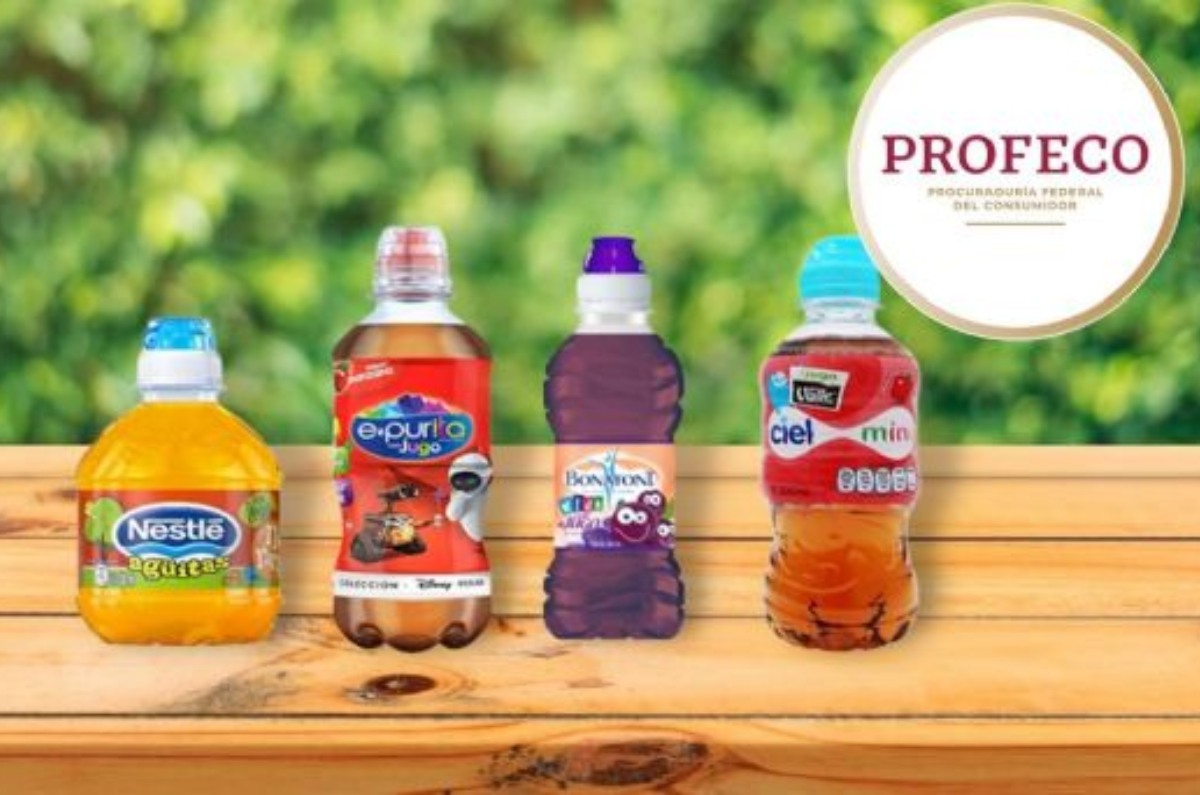 jugos de frutas para niños profeco