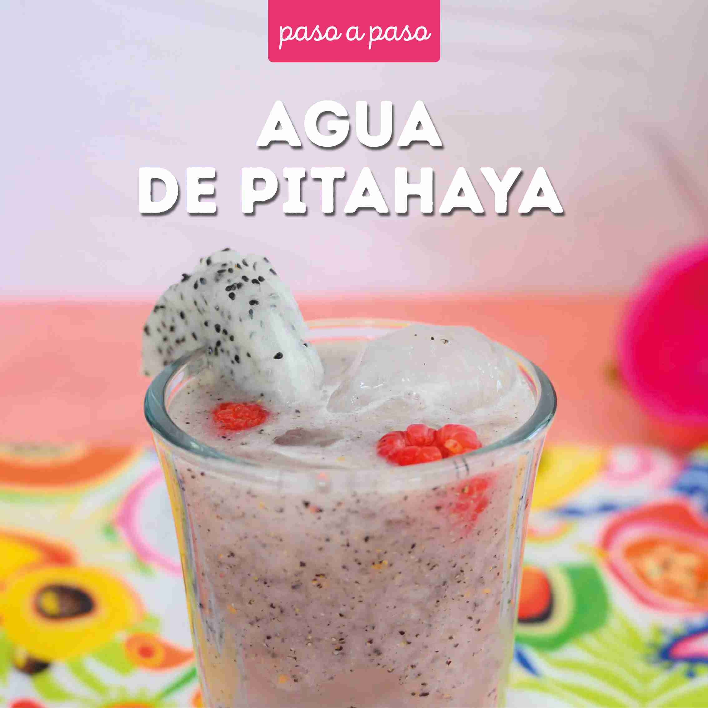 Receta Auga de pitahaya