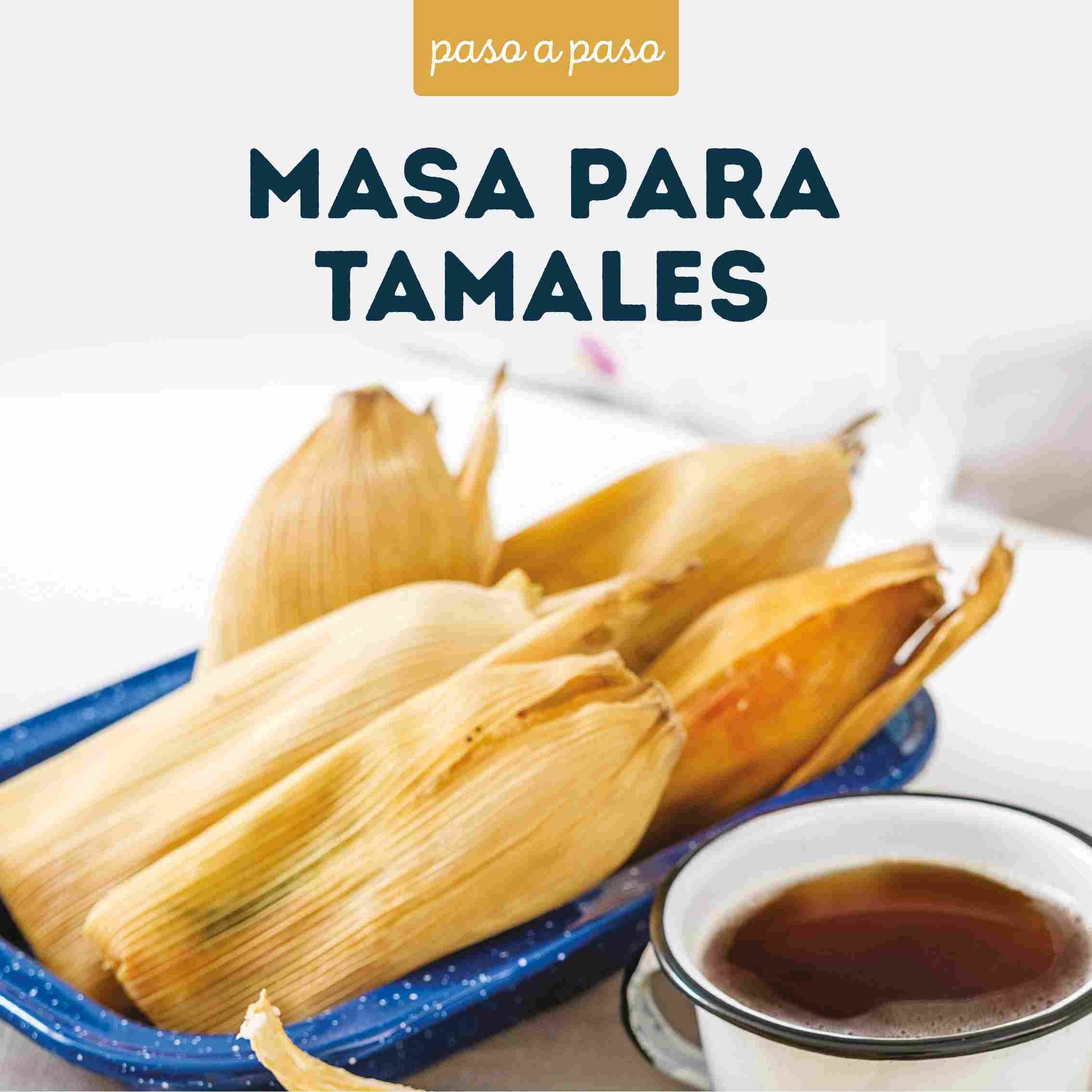 Receta masa para tamales