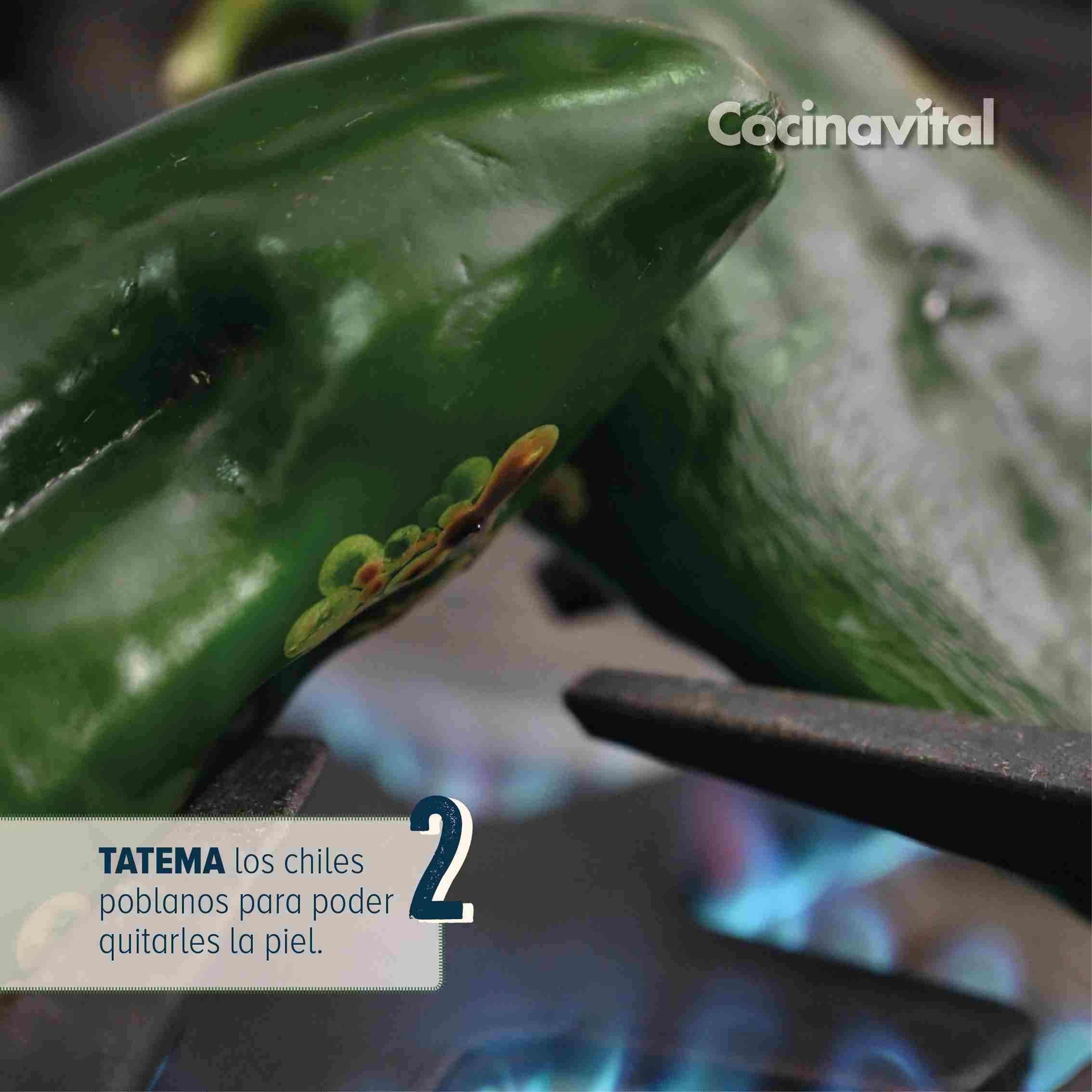 Tatema los chiles