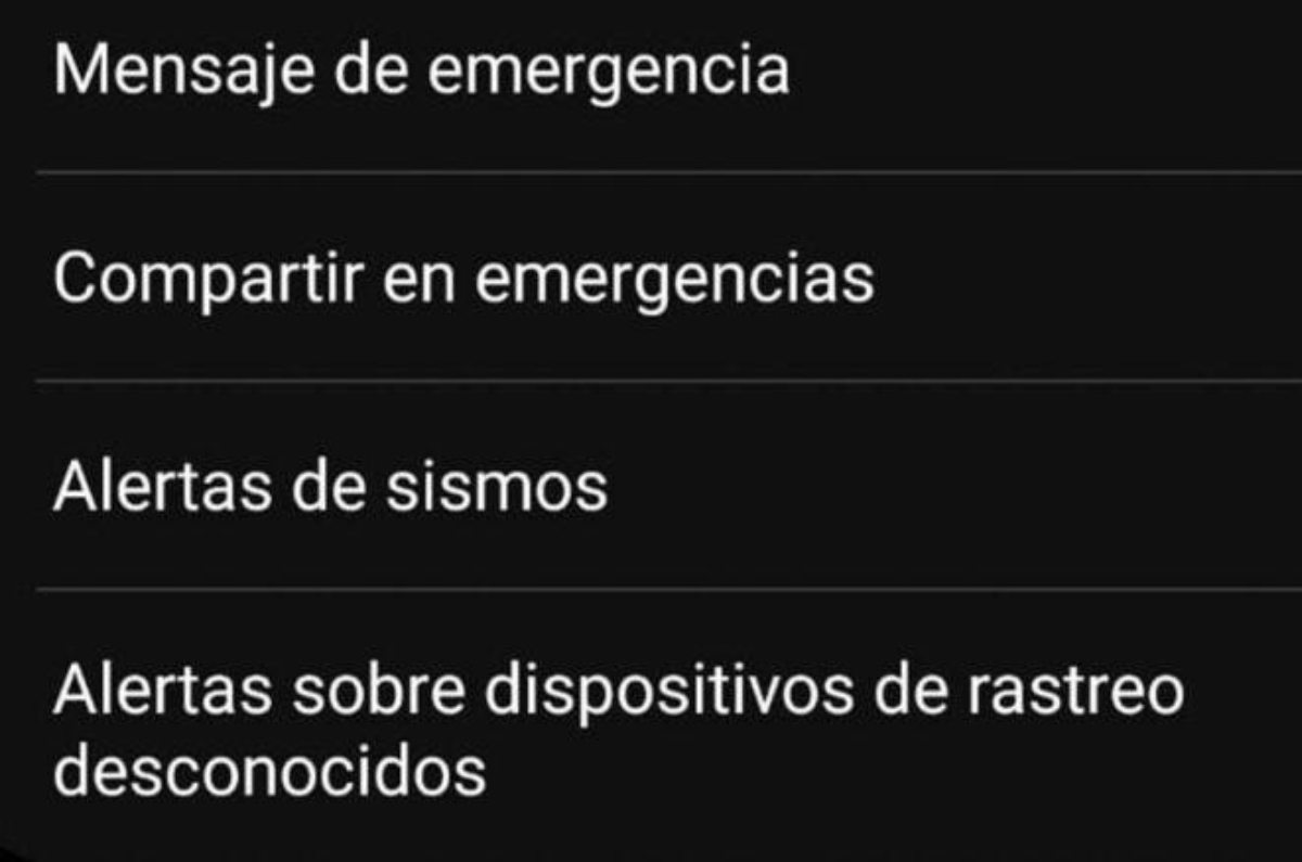 alerta sísmica en el celular android