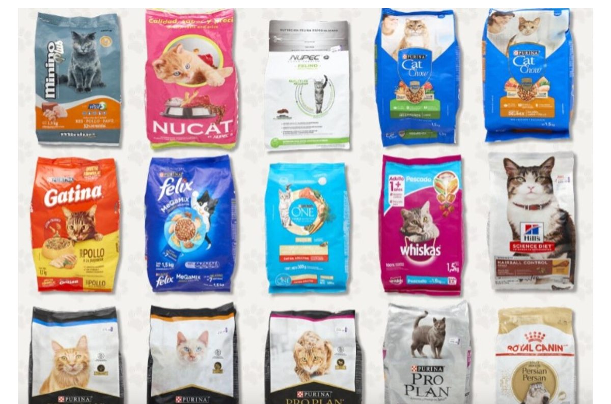 alimentos para gatos