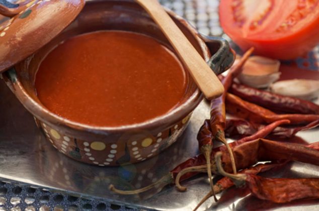 Estos son los chiles que se usan para hacer salsa para pambazos