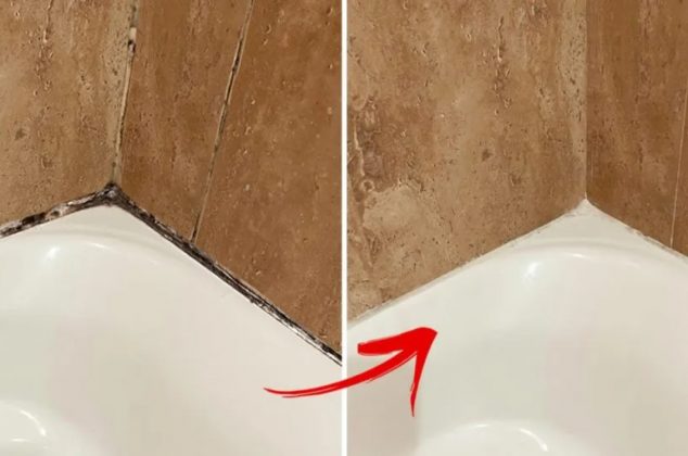 Truco casero para eliminar el moho de la silicona del baño fácilmente