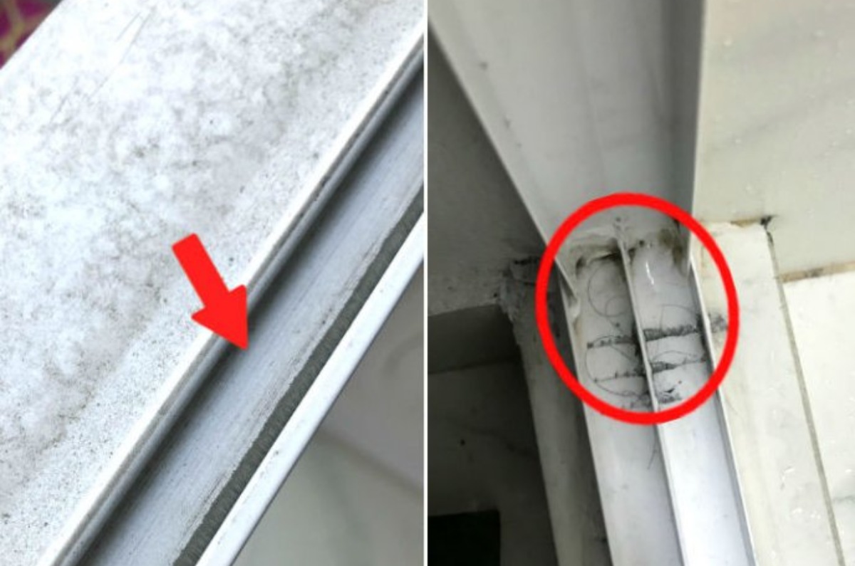 cómo limpiar los rieles de las ventanas