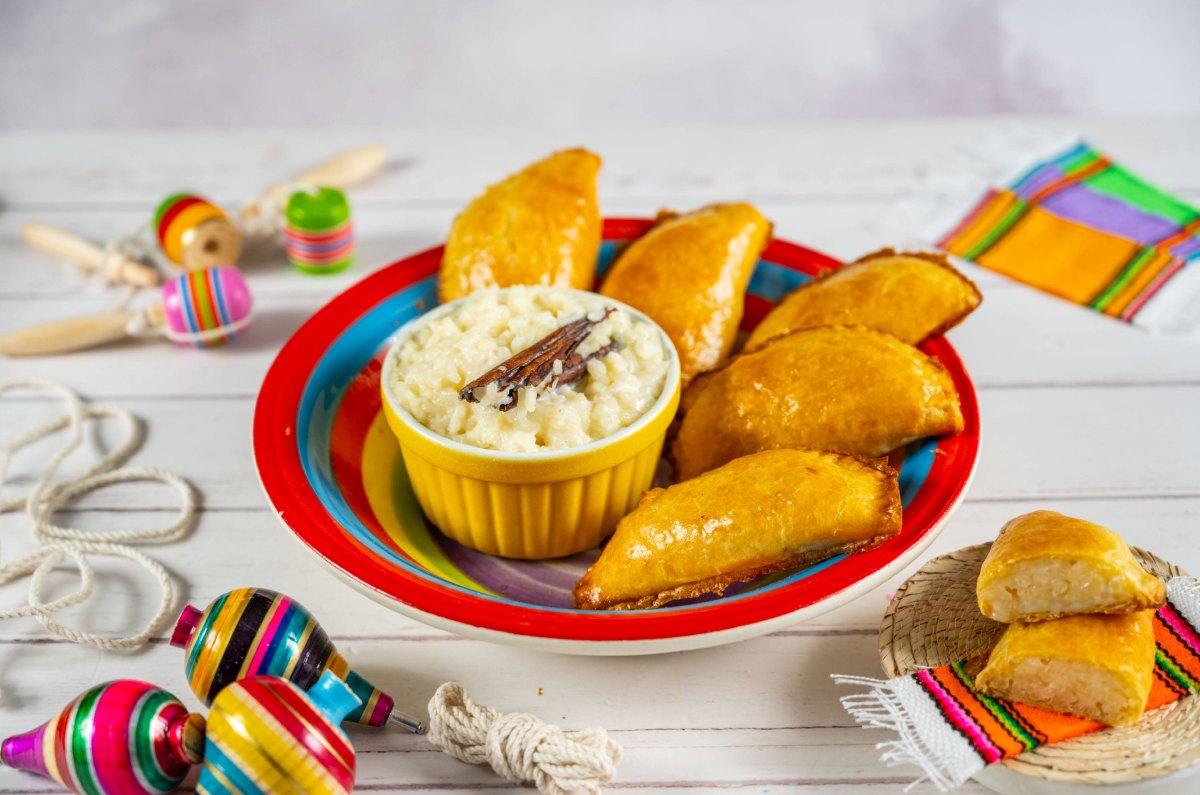 empanadas de arroz con leche