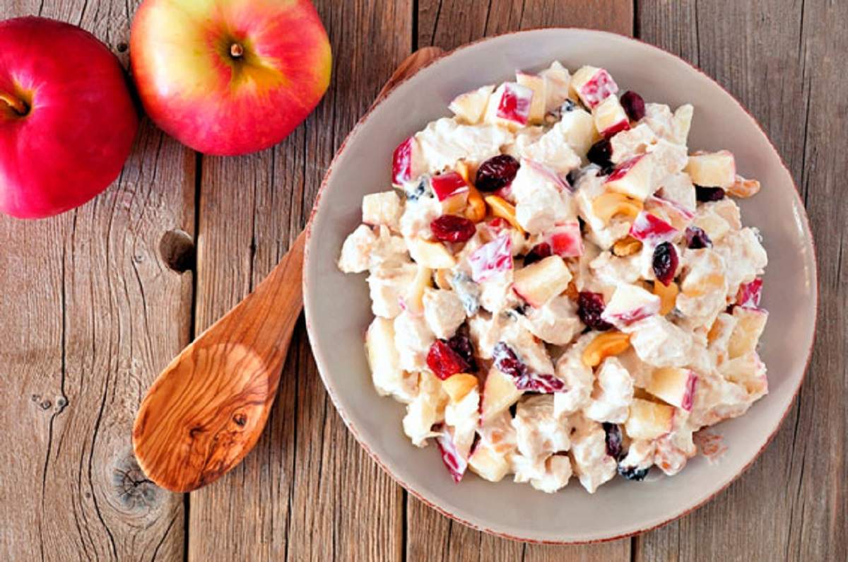 Receta ensalada de manzana