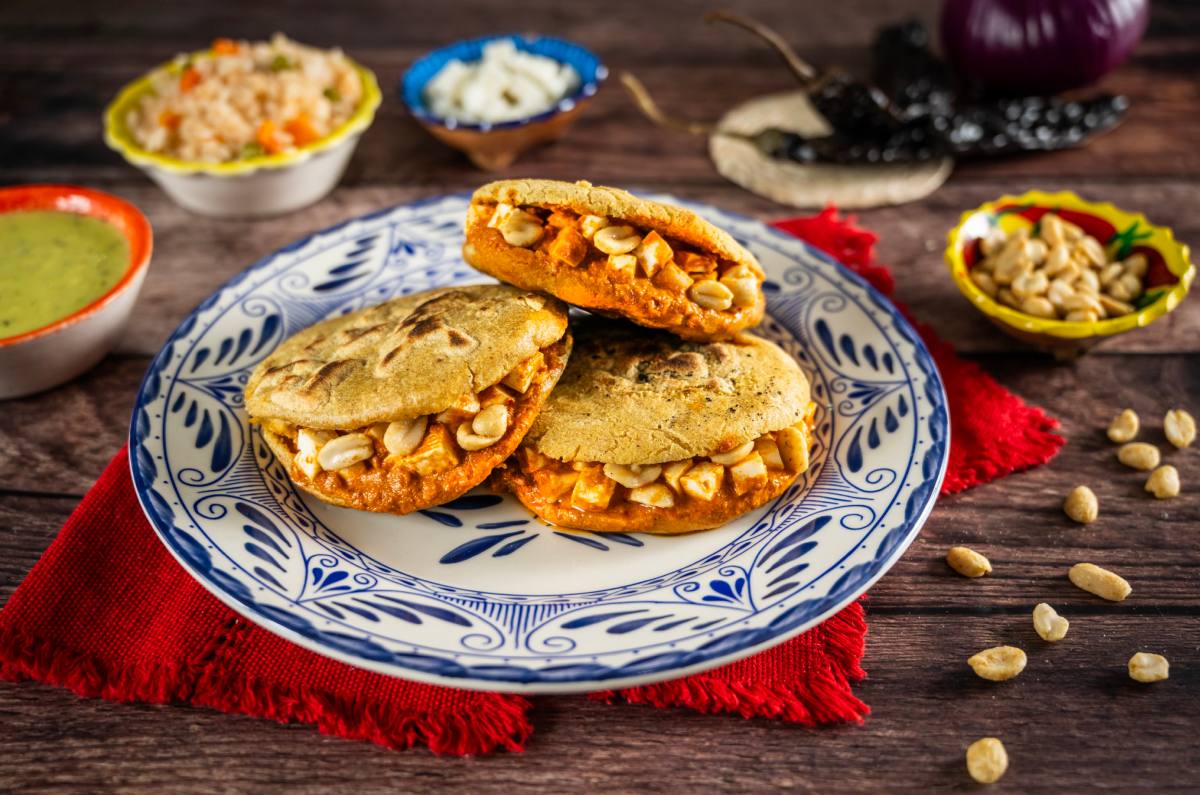 gorditas de cacahuate