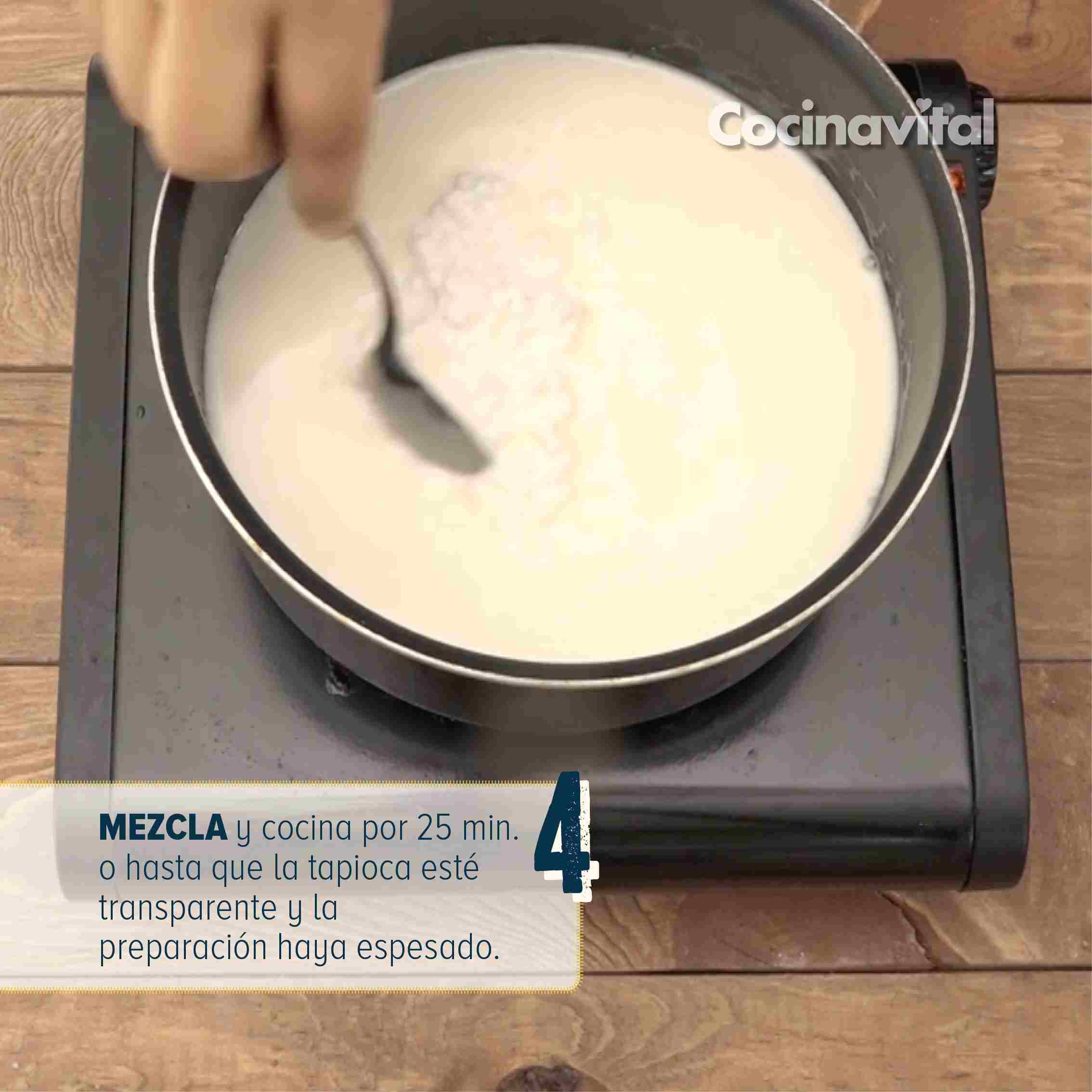 Mezcla y cocina