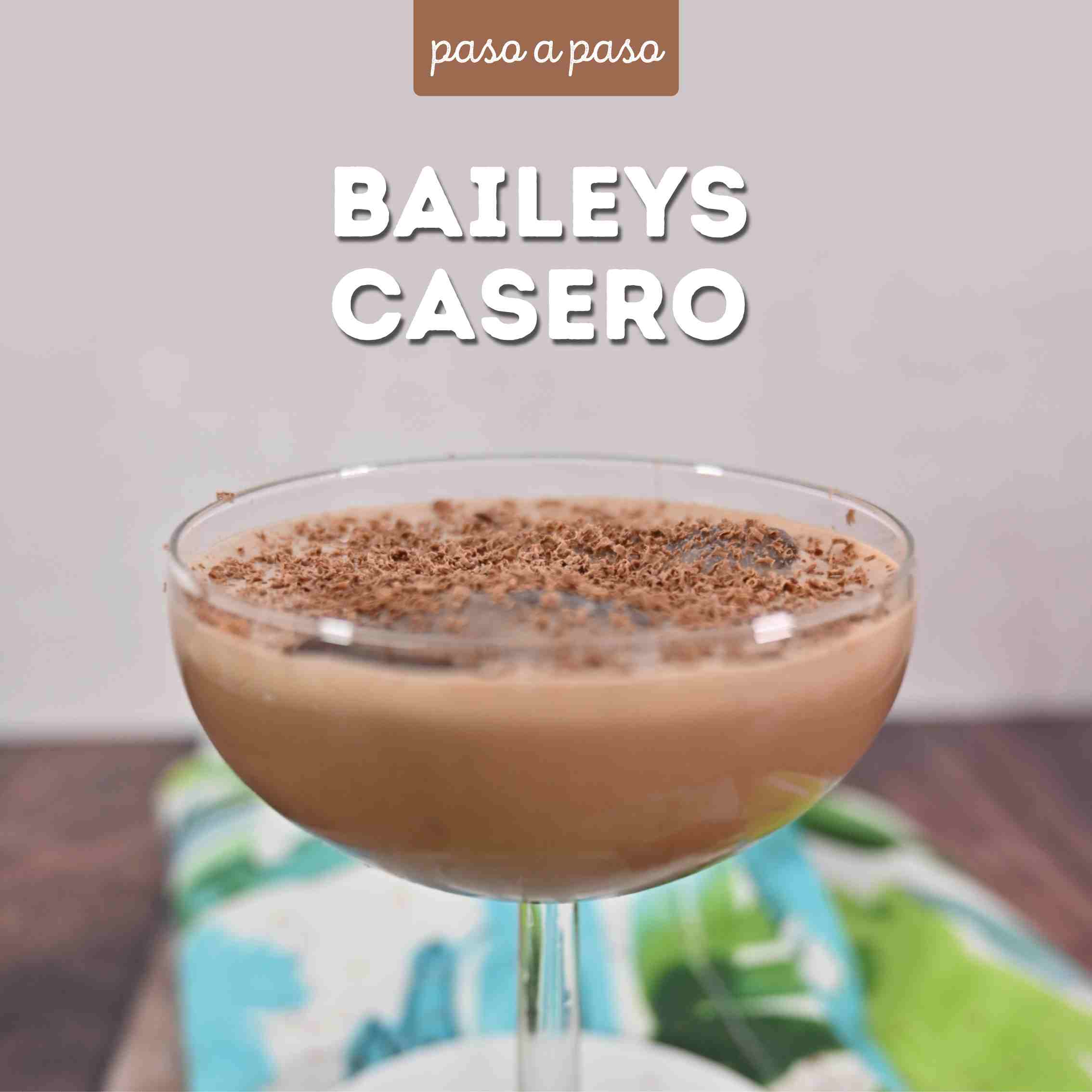 Receta Baileys casero