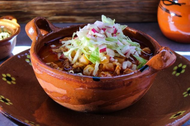 pozole sin carne vegetariano