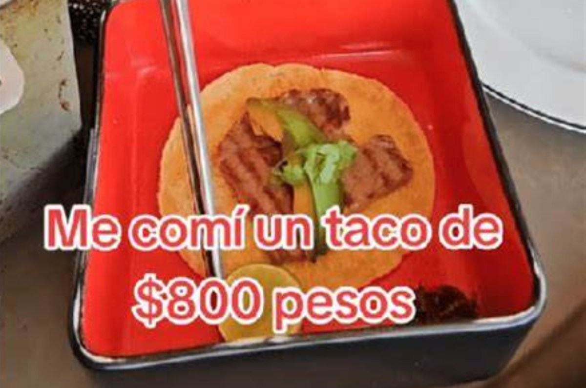 taco de 800 pesos 