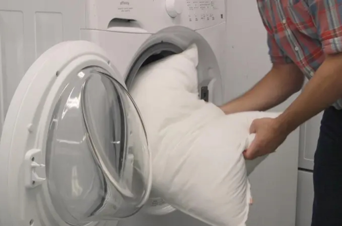 cómo lavar almohadas