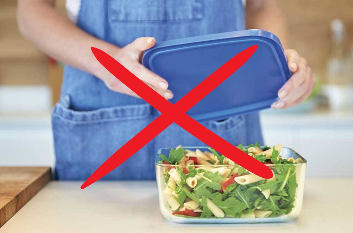 alimentos que no debes guardar en tuppers de plástico