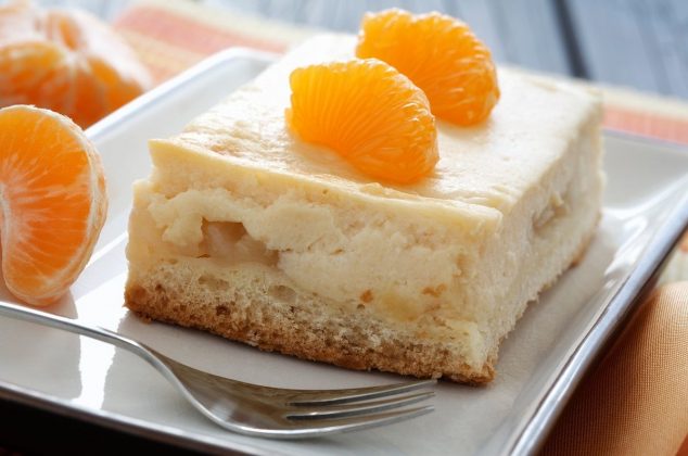 Cheesecake de mandarina: un postre que no necesita horno
