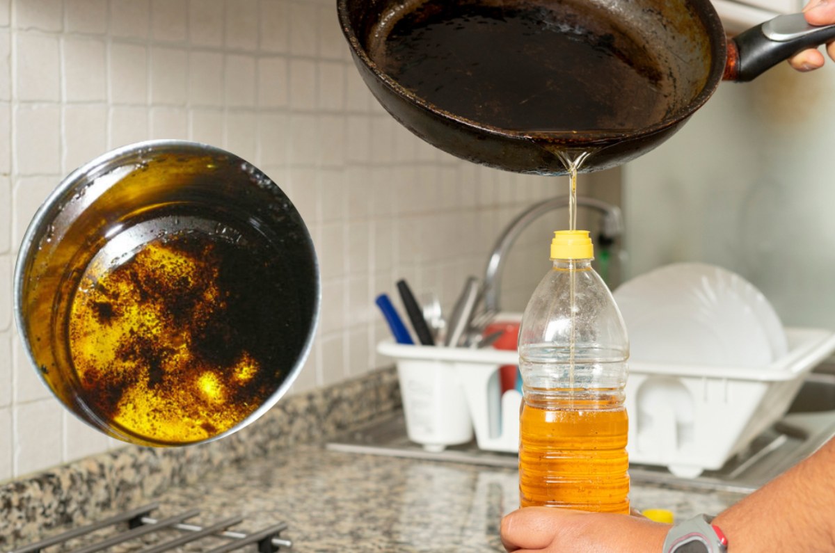 impermeabilizante con aceite de cocina