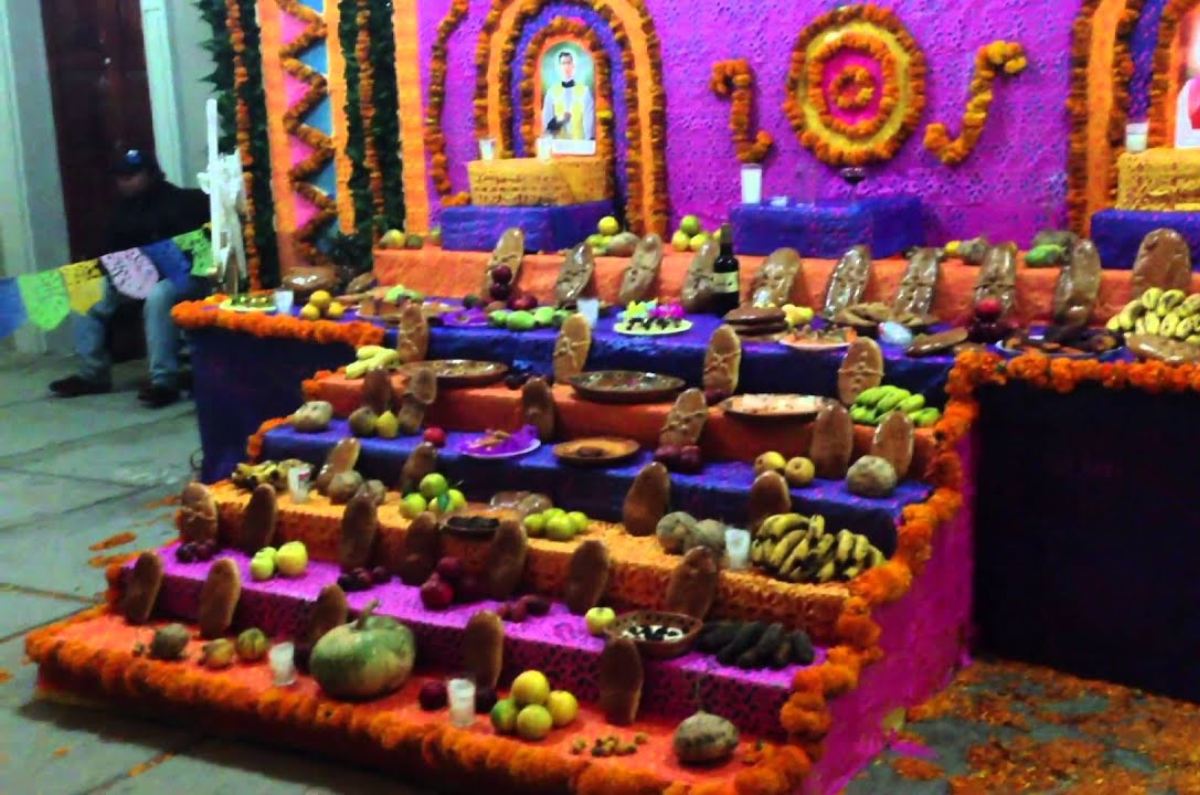 ofrenda de dia de muertos